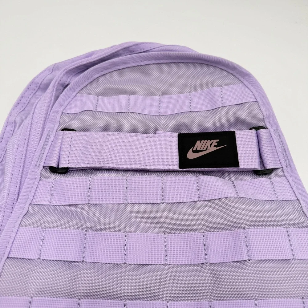 NEW Nike RPM Skateboard Backpack Lilac Bloom Purple 26L FD7544-512 School Bag - Picture 2 of 8